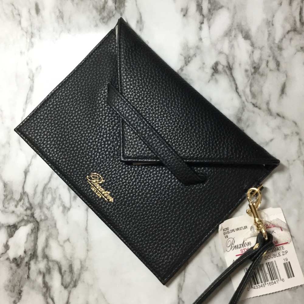 Envelope wristlet by Buxton